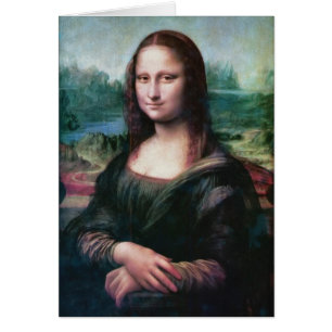 The Mona Lisa La Joconde La Gioconda by Da Vinci Cards