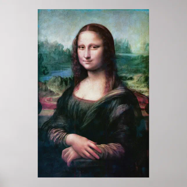 The Mona Lisa La Joconde La Gioconda by Da Vinci Poster Zazzle