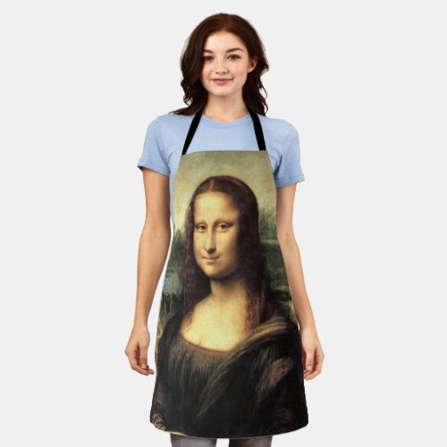 The Mona Lisa Leonardo da Vinci     Apron