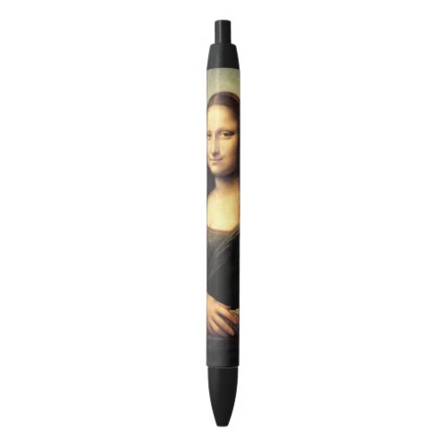 The Mona Lisa Leonardo da Vinci    Black Ink Pen