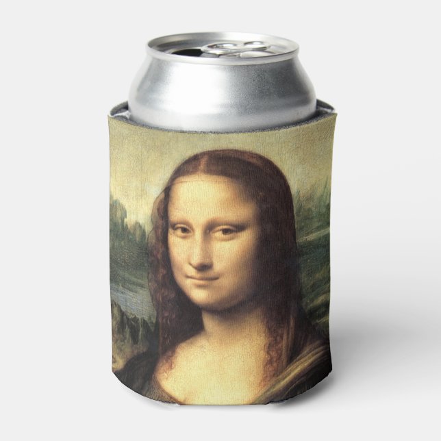The Mona Lisa Leonardo da Vinci   Can Cooler (Can Front)