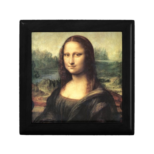 The Mona Lisa Leonardo da Vinci  Gift Box (Front)