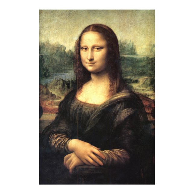 The Mona Lisa Leonardo da Vinci  Photo Print (Front)