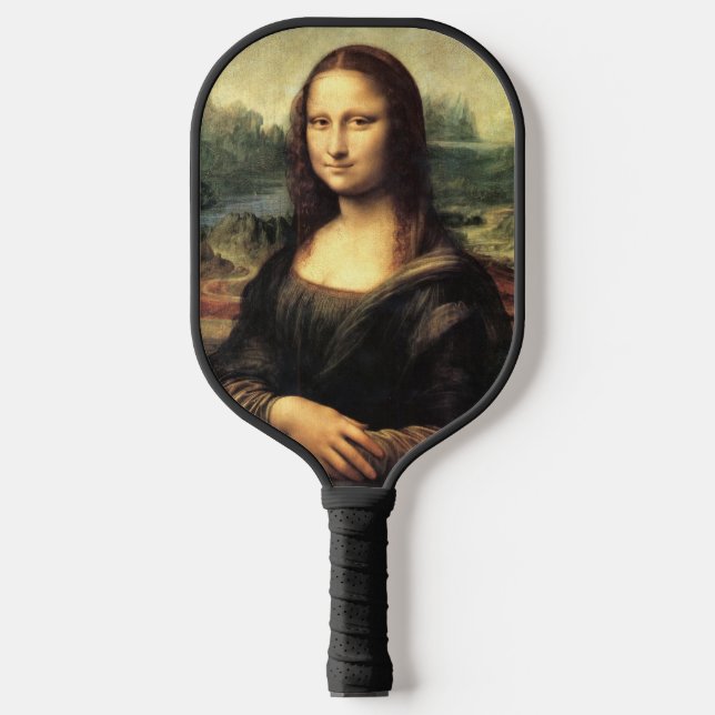 The Mona Lisa Leonardo da Vinci   Pickleball Paddle (Front)