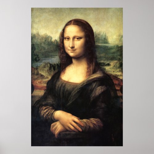 The Mona Lisa Leonardo da Vinci Poster