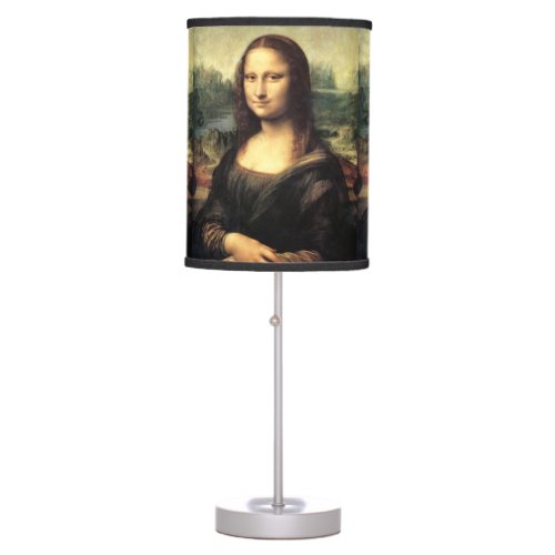 The Mona Lisa Leonardo da Vinci    Table Lamp