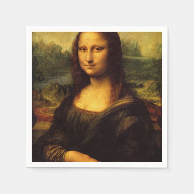 The Mona Lisa Napkins (Front)