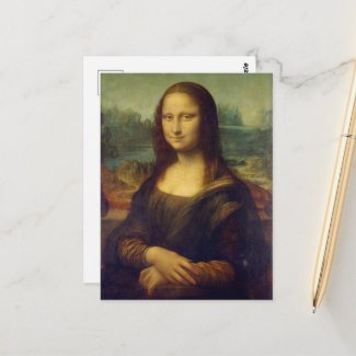 The Mona Lisa Postcard