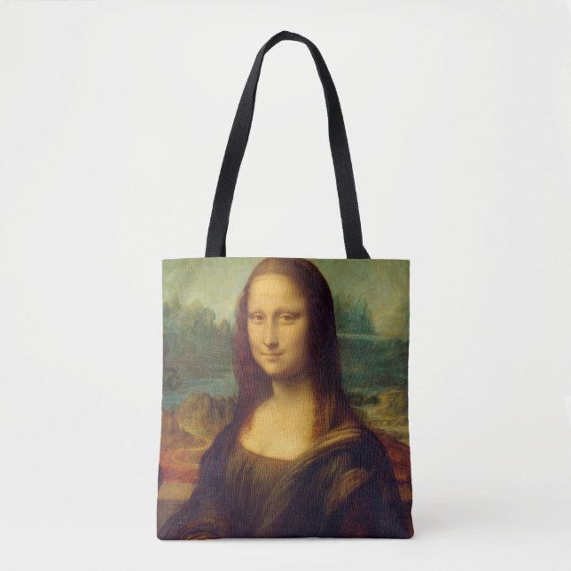 The Mona Lisa Tote Bag (Front)