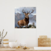 The Monarch of the Glen by Sir Edwin Landseer Poster | Zazzle