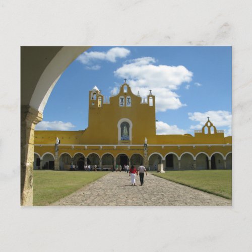 The Monastery at Izamal Mexico Postcard