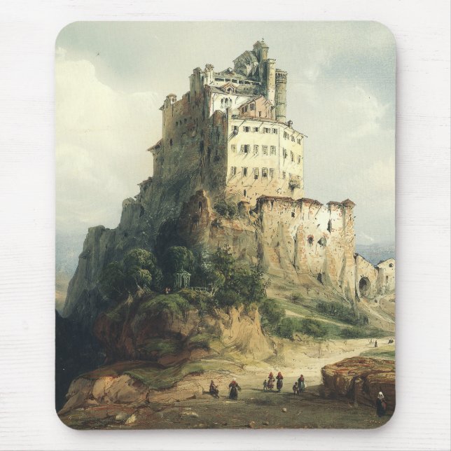 The Monastery of San Michele, Italy Mouse Pad (Front)