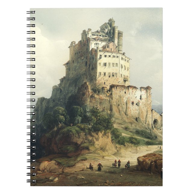 The Monastery of San Michele, Italy Notebook (Front)
