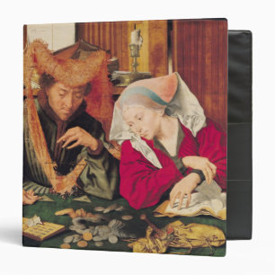 The Money Changer and his Wife, 1539 3 Ring Binder