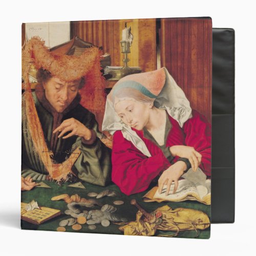 The Money Changer and his Wife 1539 3 Ring Binder