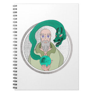 The Monk and the Dragon Notebook
