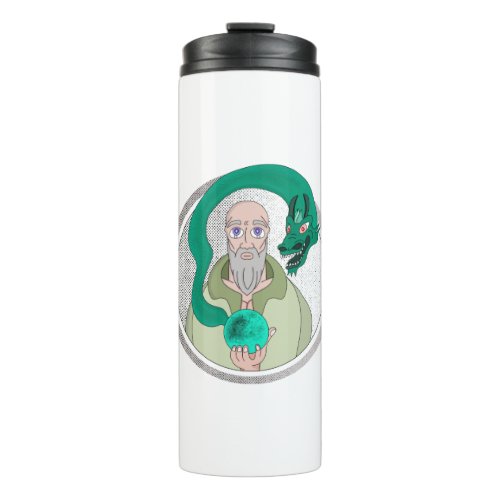 The Monk and the Dragon Thermal Tumbler