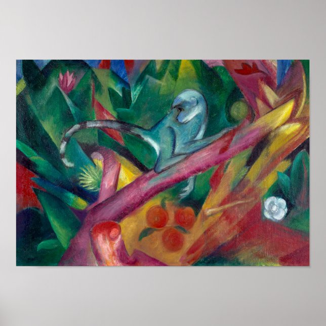 The Monkey | Franz Marc | Poster (Front)