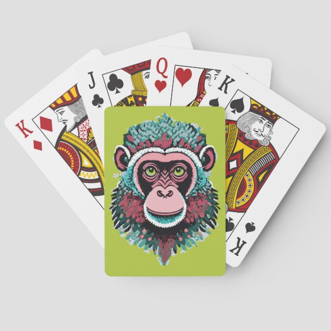 the Monkey King Poker Cards (Back)