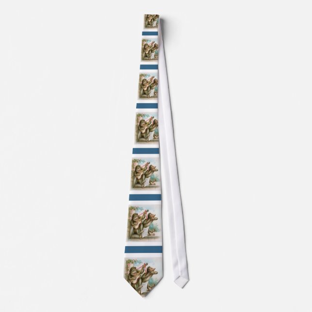 The Monkey Musicians Neck Tie (Front)