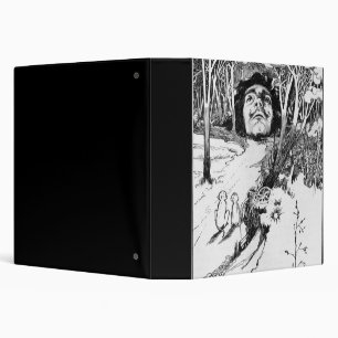 The Monkeys Admired It Greatly 3 Ring Binder