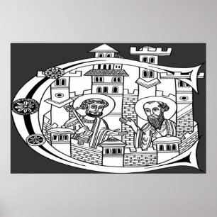 The Monks of Kells Poster