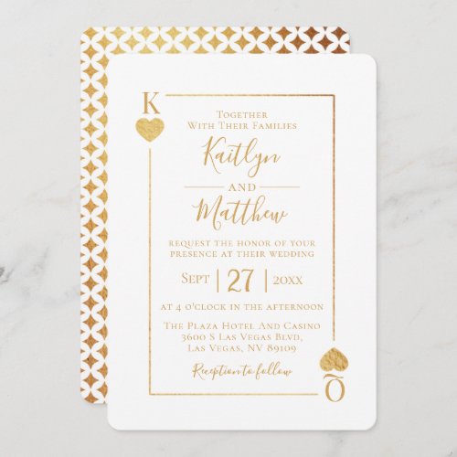 The Monogram Playing Card Wedding Collection