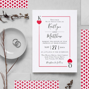 The Monogram Playing Card Wedding Collection