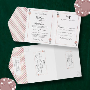 The Monogram Playing Card Wedding Collection