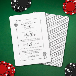 The Monogram Playing Card Wedding Collection