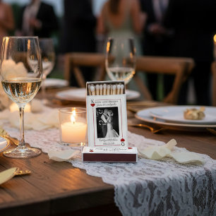 The Monogram Playing Card Wedding Collection Matchboxes