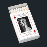 The Monogram Playing Card Wedding Collection Matchboxes<br><div class="desc">Celebrate in style with these trendy wedding favors. This design is easy to personalize with your special photo and event wording and your guests will be thrilled when they see these fabulous matchboxes.</div>