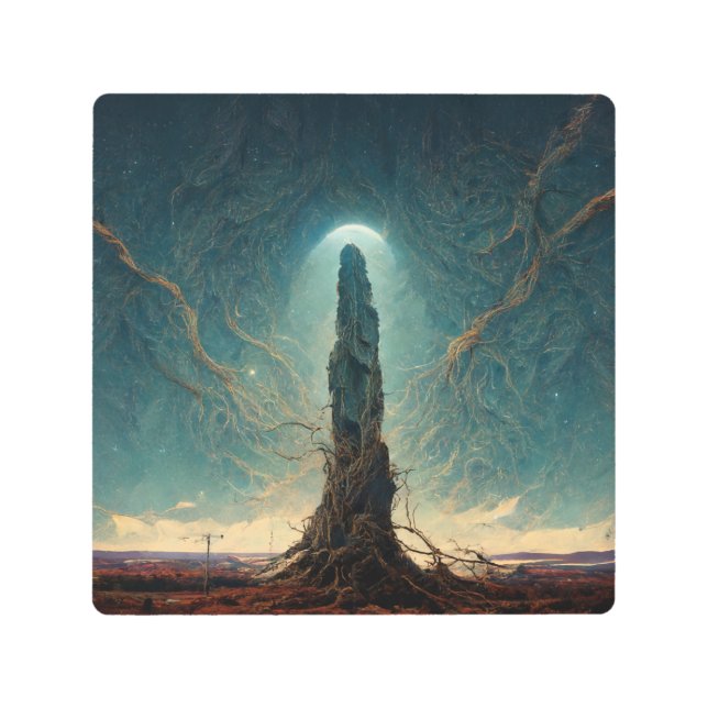 The Monolith 2 Fantasy Sci-Fi Art (Front)