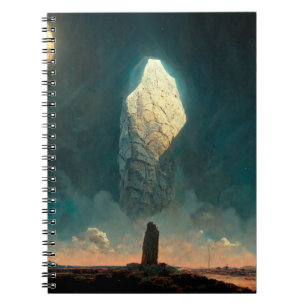 The Monolith 3 Fantasy Sci-Fi Notebook