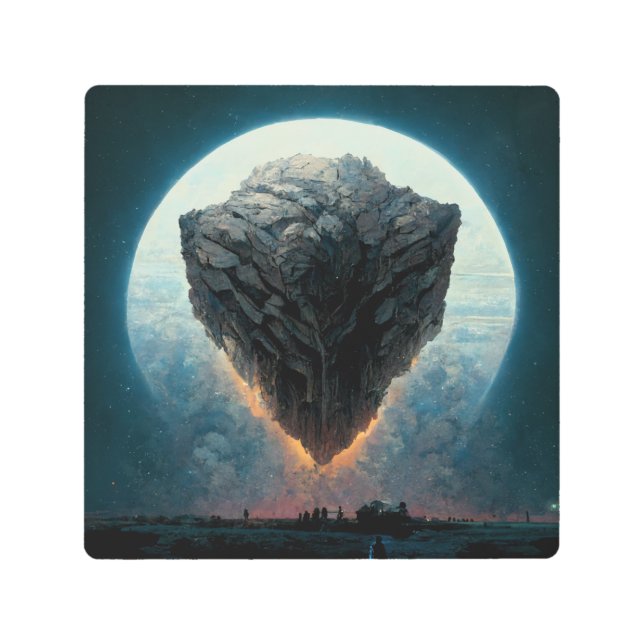 The Monolith Fantasy Sci-Fi Art (Front)