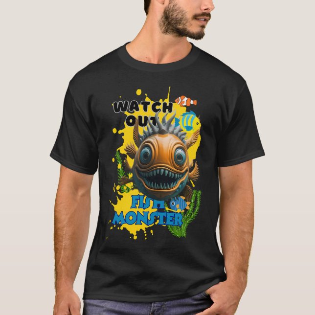 The Monster Angler Fish T-Shirt (Front)