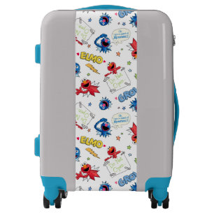 The Monster at the End of This Story Pattern Luggage