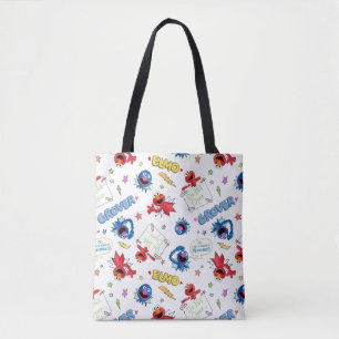 The Monster at the End of This Story Pattern Tote Bag