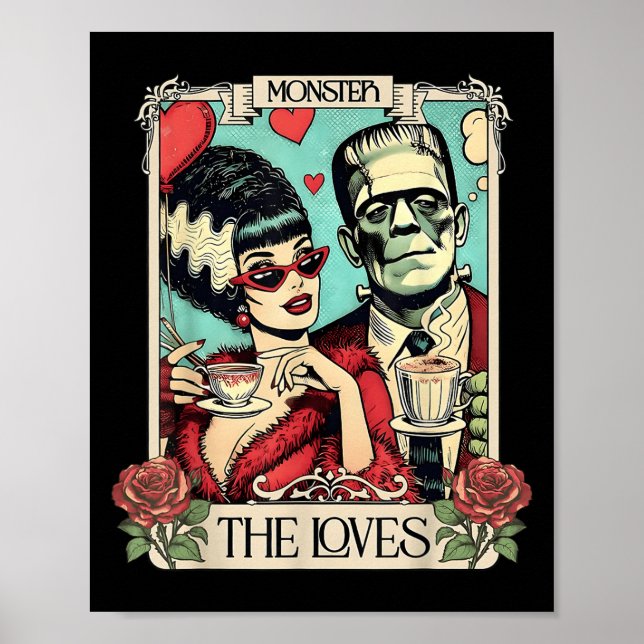 The Monster Frankenstein And Bride The Lovers Taro Poster (Front)