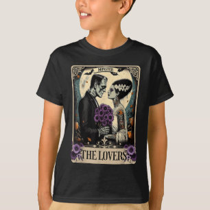 The Monster Frankenstein And Bride The Lovers Taro T-Shirt