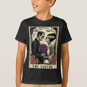 The Monster Frankenstein And Bride The Lovers Taro T-Shirt