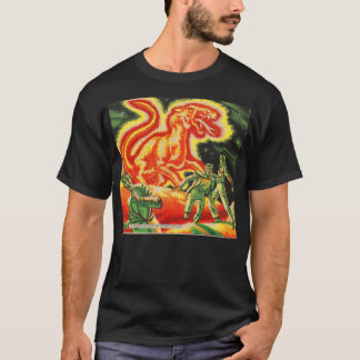 The Monster From the Flying Saucer print T-Shirt