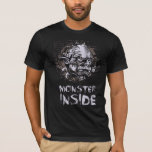 The Monster Inside T-Shirt Design 
