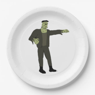 The Monster    Paper Plates