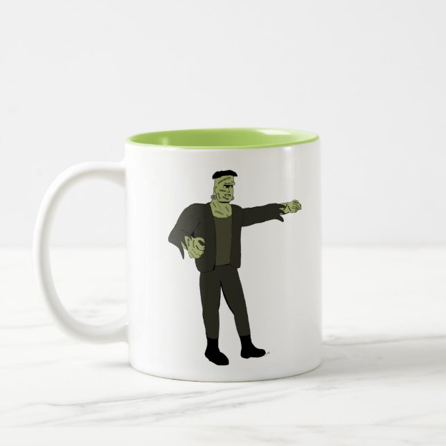 The Monster    Two-Tone Coffee Mug (Left)