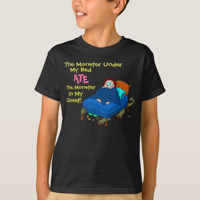The Monster Under My Bed T-Shirt (Front)