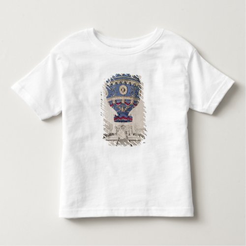 The Montgolfier Brothers Balloon Experiment Toddler T_shirt