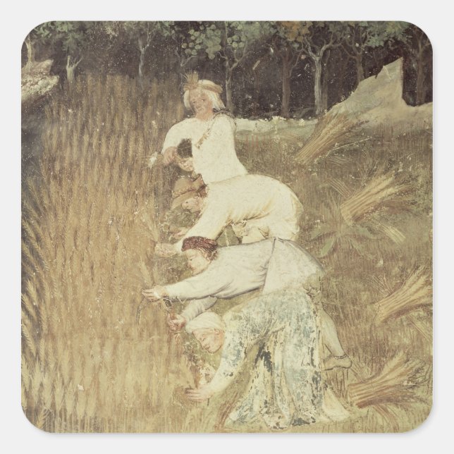 The Month of August Square Sticker (Front)