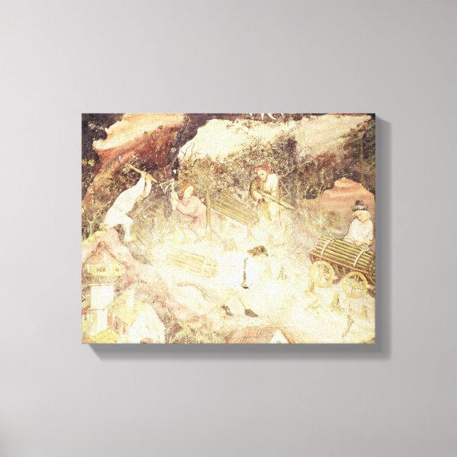 The Month of December Canvas Print (Front)