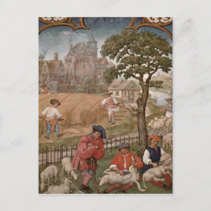 The Month of July Postcard